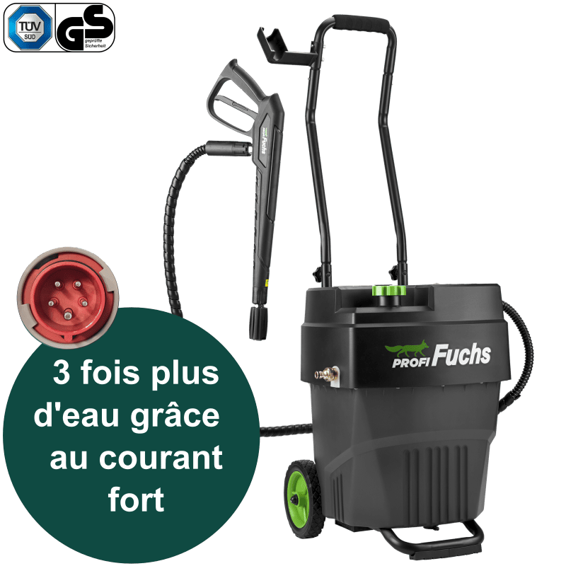 Profifuchs 400 V – Unkrautkontrolle und Dampfreinigung für die professionelle Anwendung